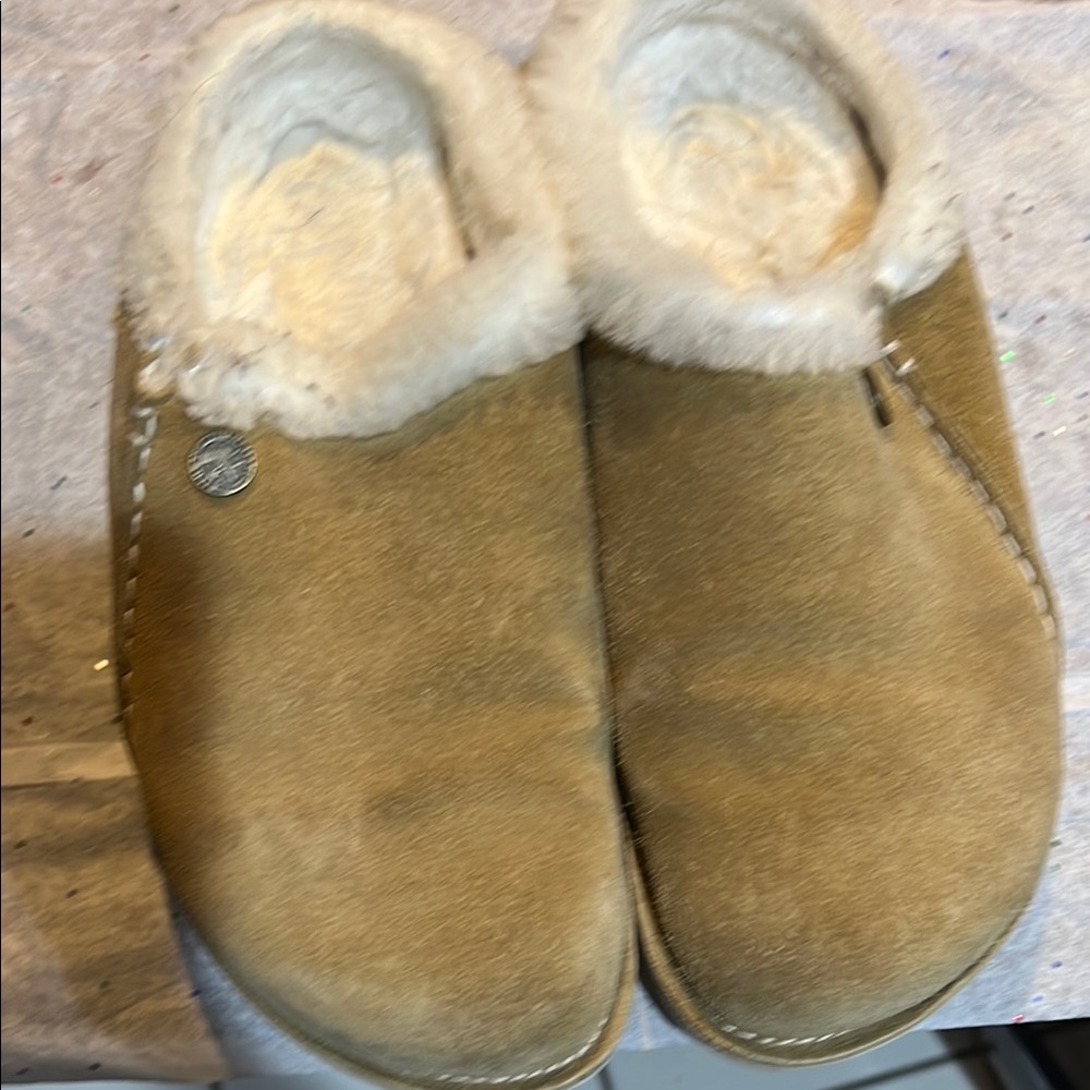 Birkenstock Zematt Premium Suede Leather Shoe  Size 39 Color Mink (Tan/Chestnut)